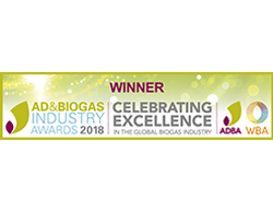 AD & Biogas Industry Awards 2018 Best Food Waste AD Plant - Winner